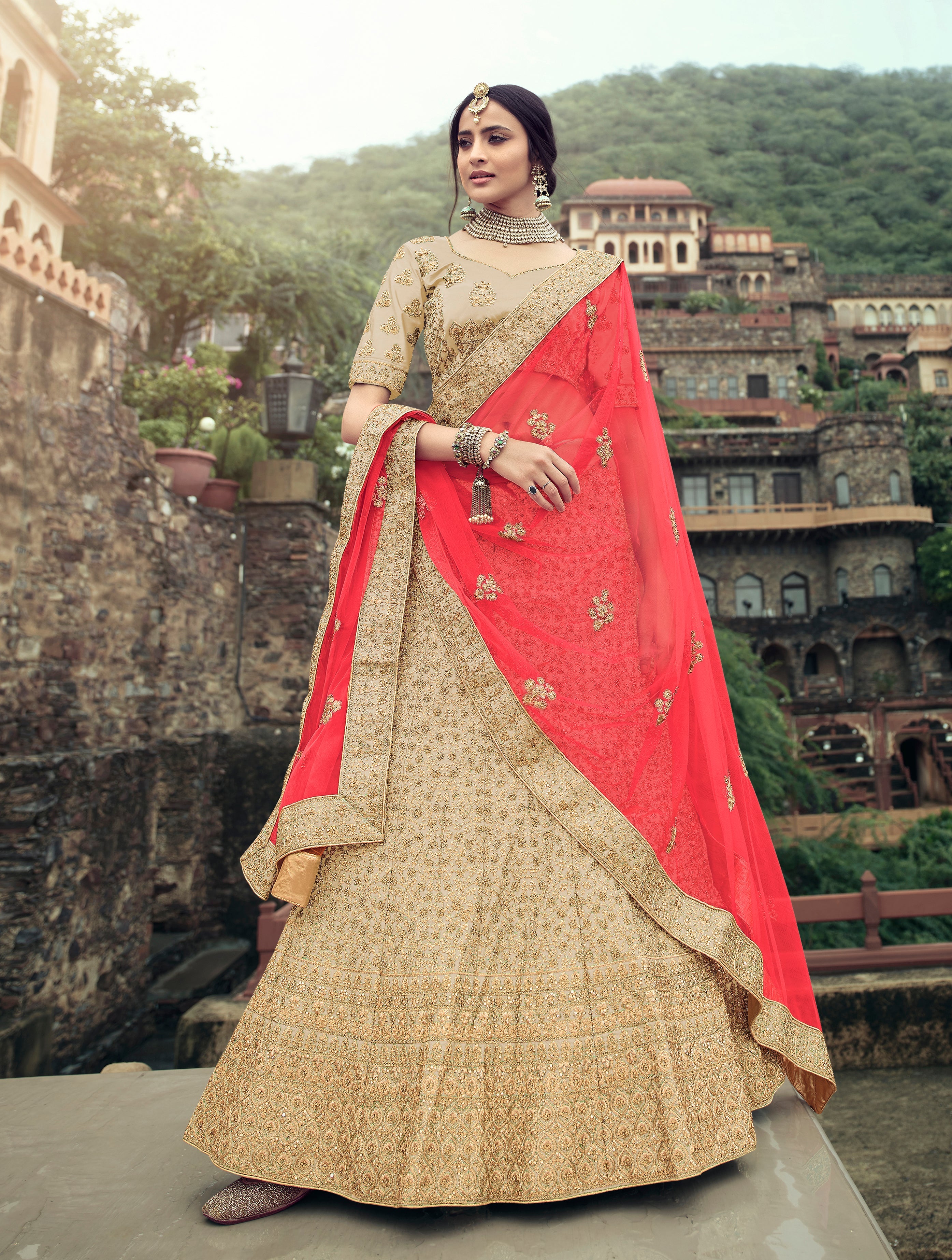 pink-heavy-embroidered-satin-lehenga-choli-rich-net-dupatta