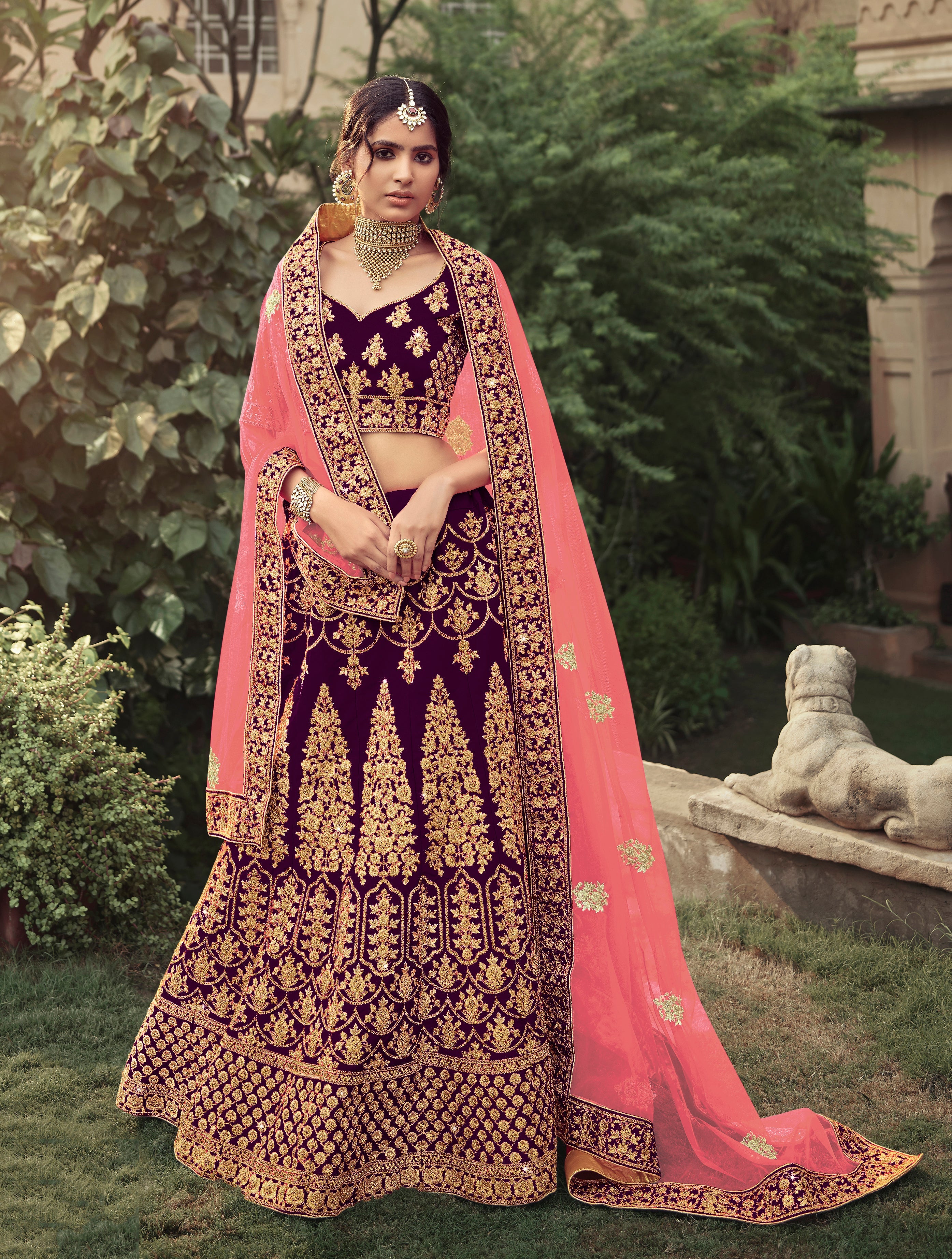 pink-heavy-embroidered-satin-lehenga-choli-rich-net-dupatta